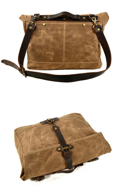 Vintage Canvas Messenger Bag-Bodmin