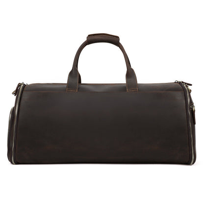 Crazy Horse Leather Retro Duffel Bag-Wadebridge