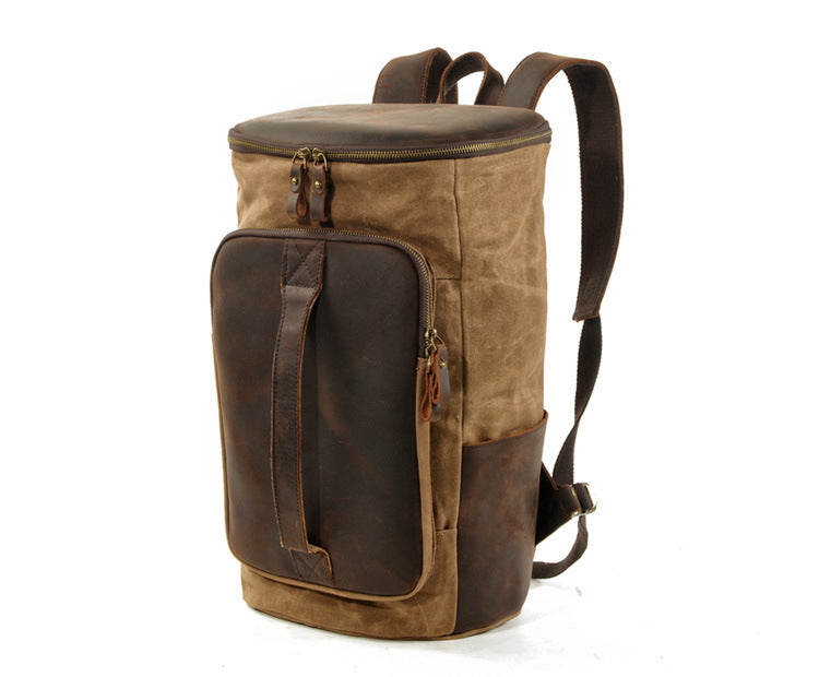 Vintage canvas shoulder bag-Boscastle