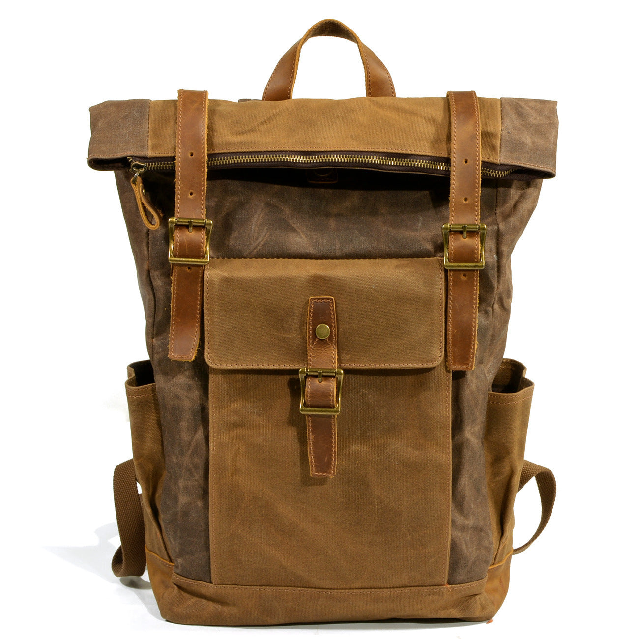 Vintage Canvas Backpack-Looe