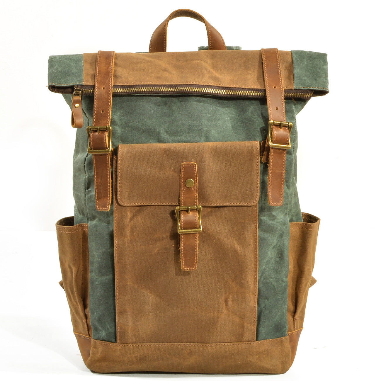 Vintage Canvas Backpack-Looe