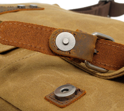 Vintage Canvas Messenger Bag-Marizion