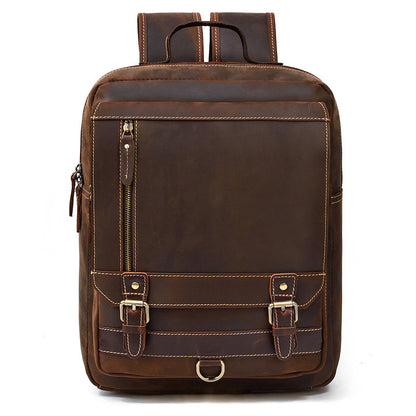 Retro Leather Backpack-Cowbridge