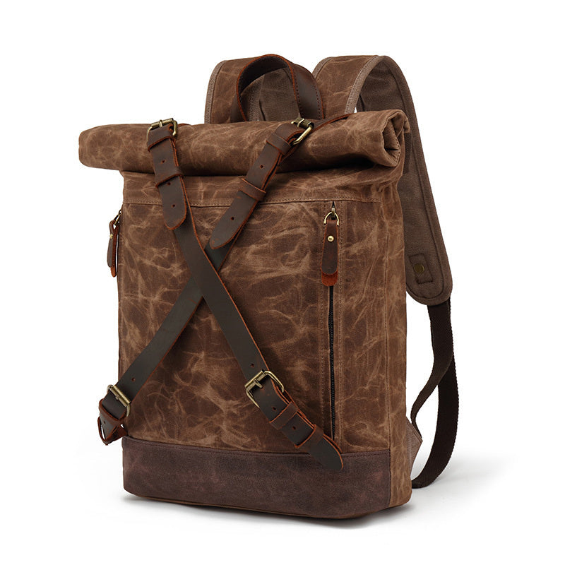 Vintage Canvas Backpack-Newquay