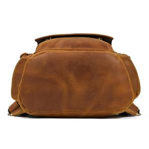 Crazy Horse Leather Backpack-Bridgend