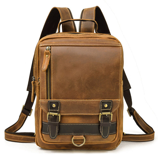 Horse Leather Backpack-Polperro