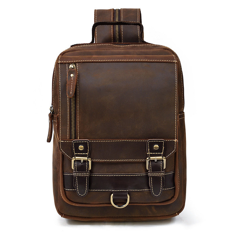 Horse Leather Backpack-Polperro