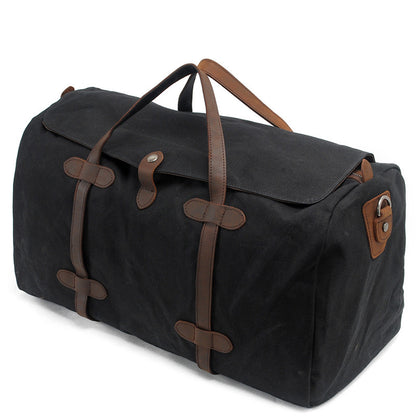 Oil Wax Canvas Duffle Bag-Mousehole