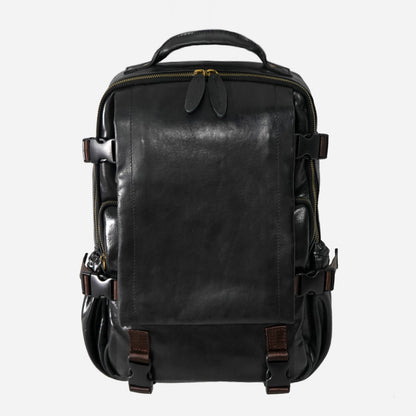 Handmade Leather Backpack-Perranporth