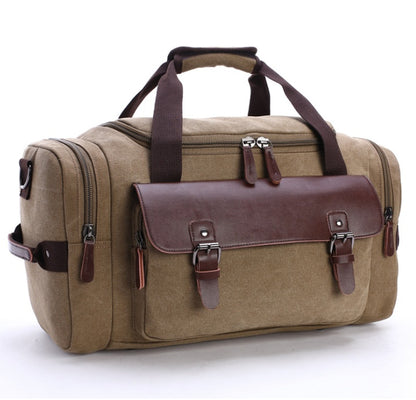 Vintage Canvas Duffle Bag-Goodwick