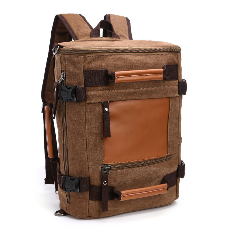 Vintage Canvas Backpack-Bude