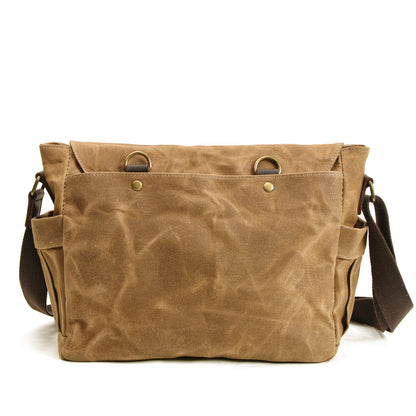 Vintage Canvas Messenger Bag-Callington