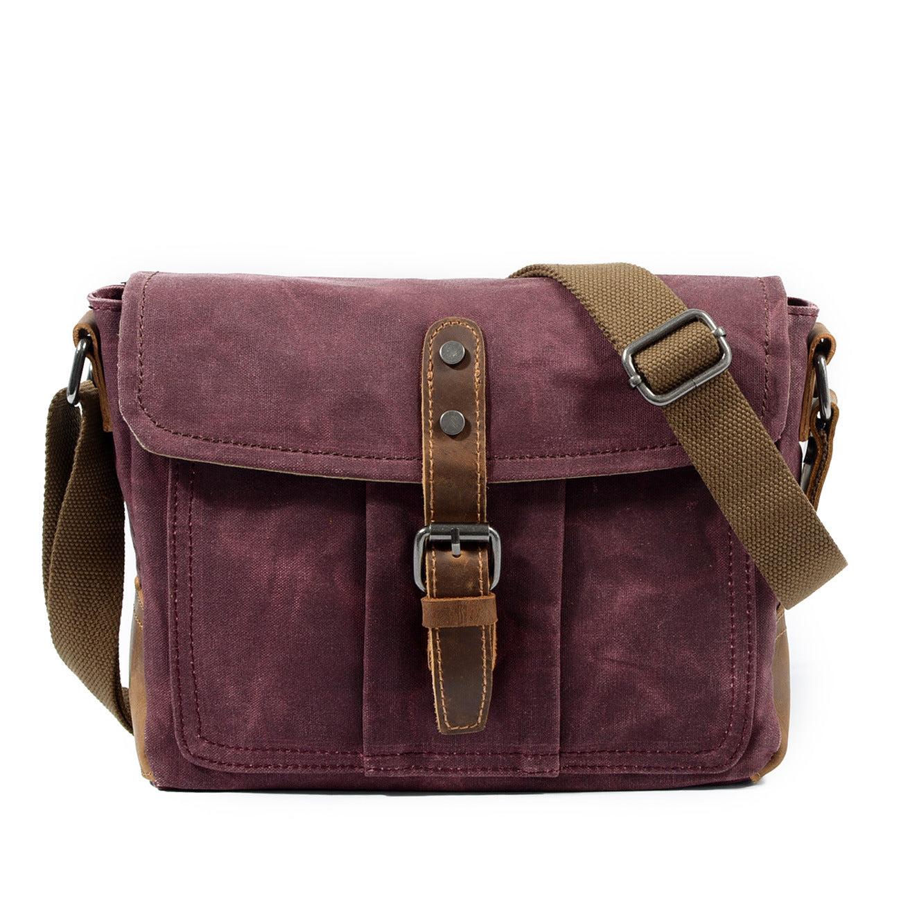 Vintage Canvas Messenger Bag-The Lizard