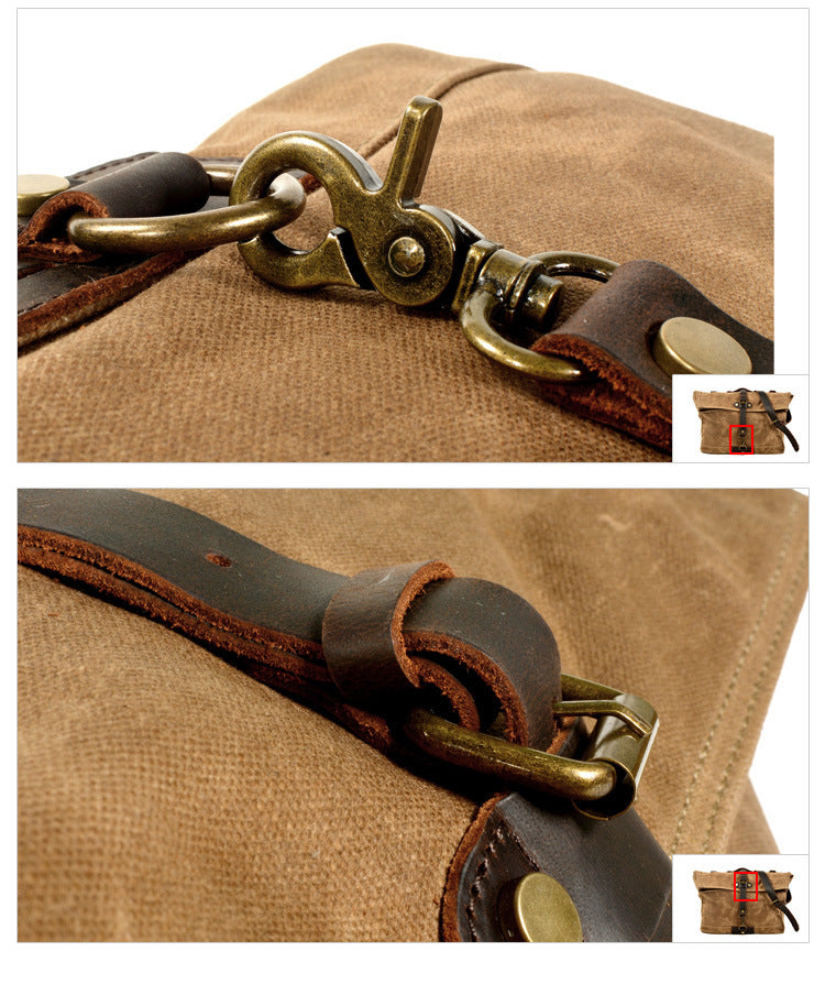 Vintage Canvas Messenger Bag-Bodmin