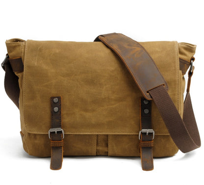 Vintage Canvas Messenger Bag-Marizion