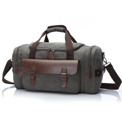 Vintage Canvas Duffle Bag-Goodwick