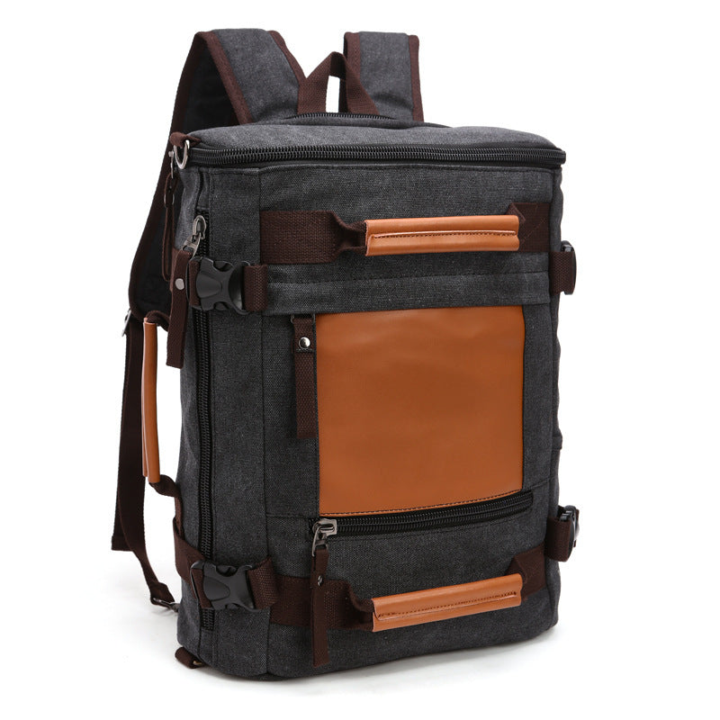 Vintage Canvas Backpack-Bude