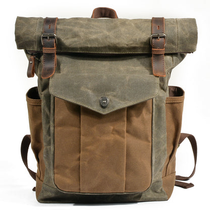 Vintage Canvas Backpack-Redruth