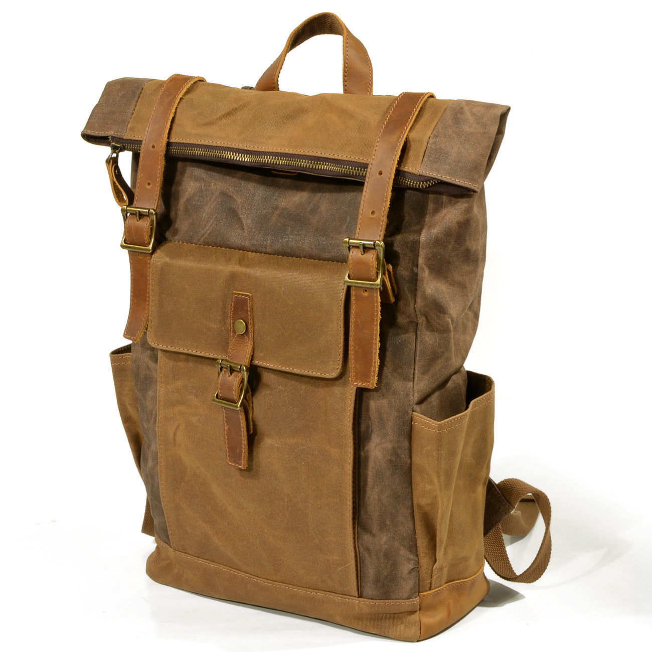 Vintage Canvas Backpack-Looe