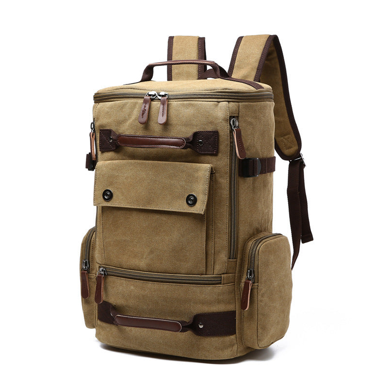 Vintage Canvas Backpack-St Austell