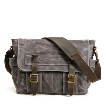 Vintage Canvas Messenger Bag-Callington