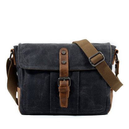 Vintage Canvas Messenger Bag-The Lizard