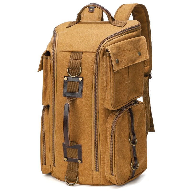 Vintage Canvas Backpack-Sennon