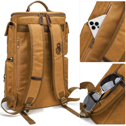 Vintage Canvas Backpack-Sennon