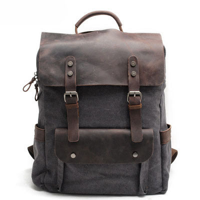 Vintage Canvas Backpack-St Breward