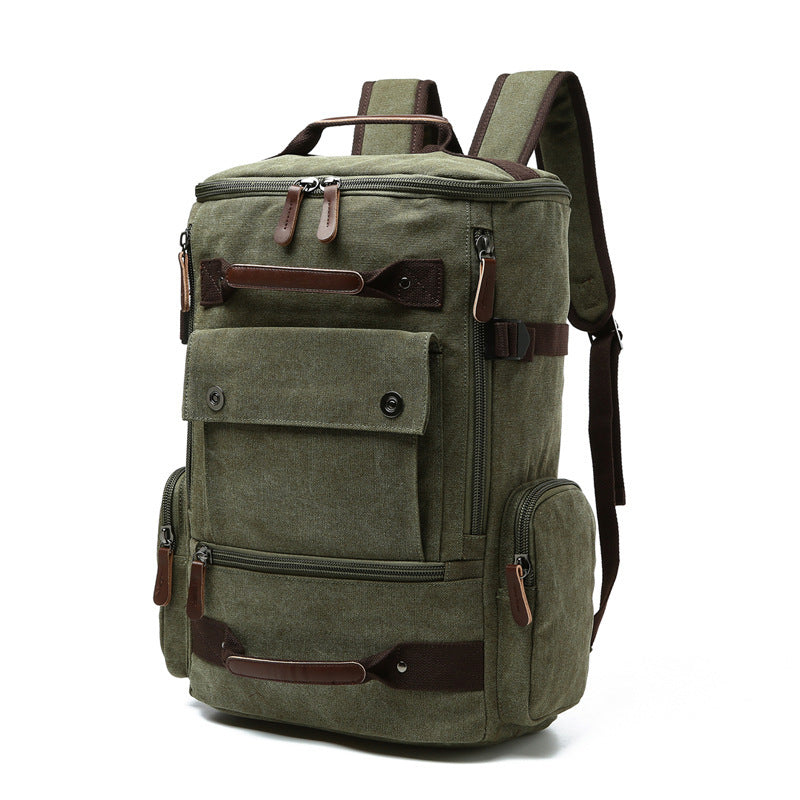 Vintage Canvas Backpack-St Austell