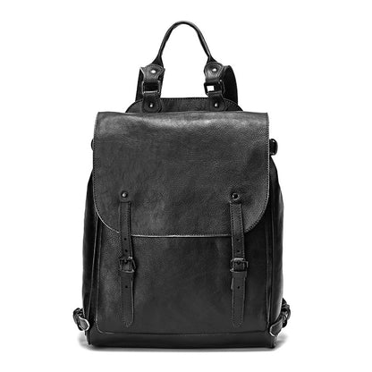 Vintage Leather Backpack-Conwy