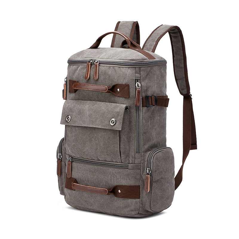 Vintage Canvas Backpack-St Austell