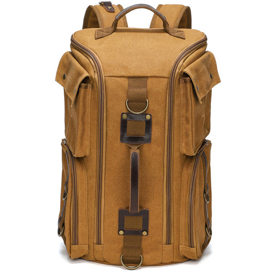 Vintage Canvas Backpack-Sennon