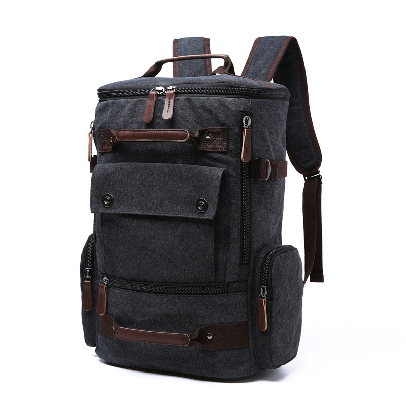 Vintage Canvas Backpack-St Austell